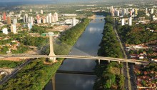 Vista aérea de Teresina, capital do Estado do Piauí